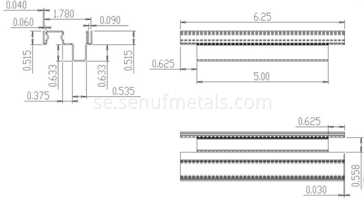 Window Frame Profile Drawings (2)